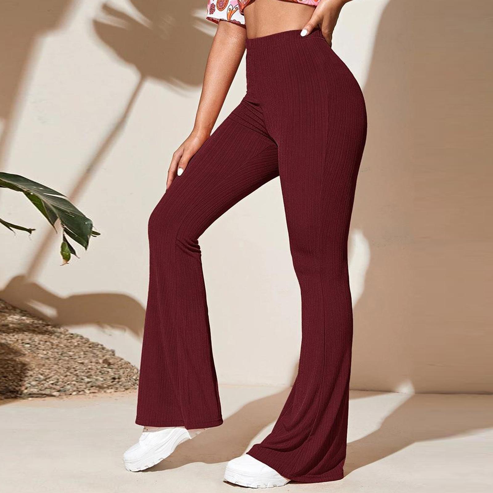 

Women s Leggings High Waisted Bootcut Yoga Pants- Bell Bottom Leggings XL