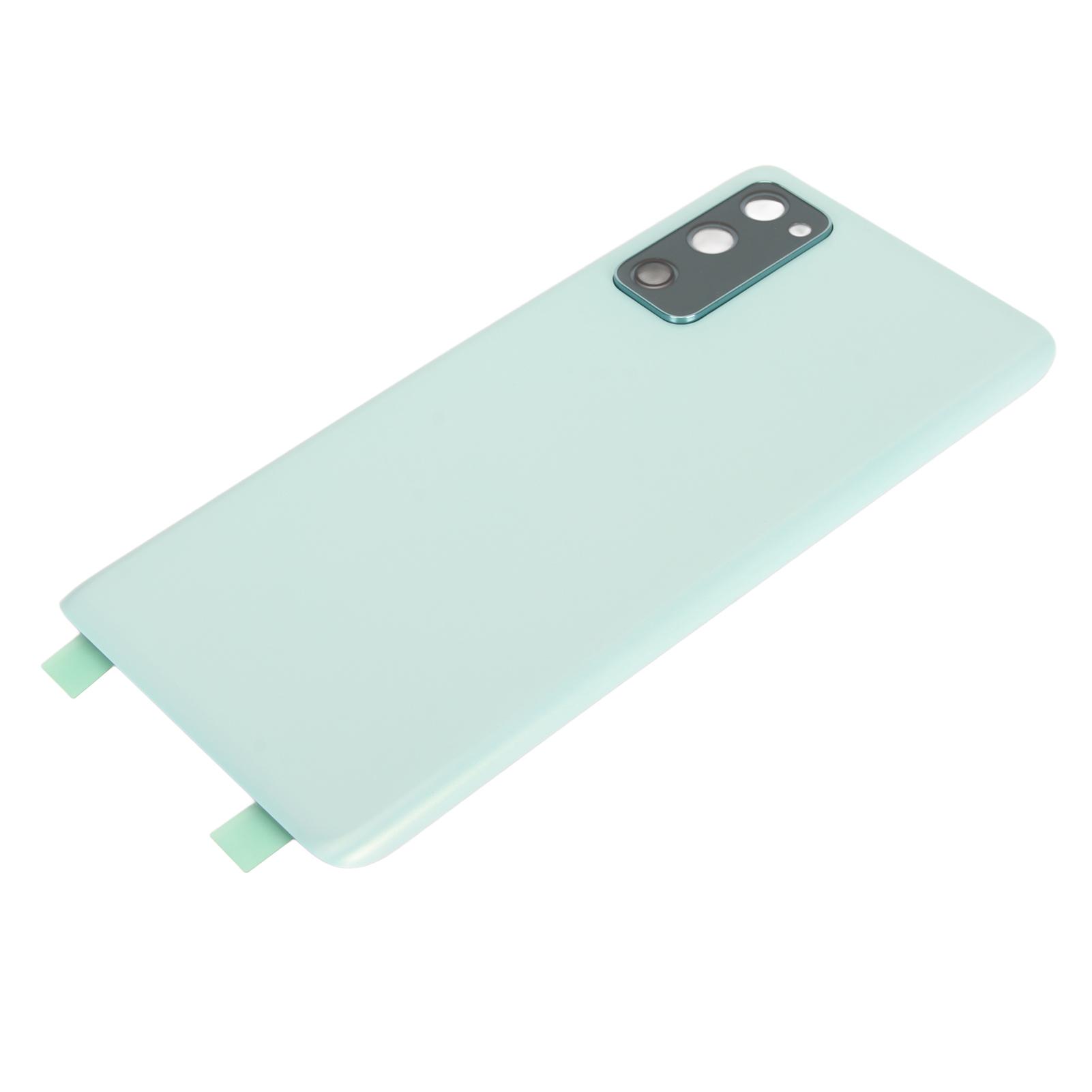 

Replacement Back Cover Glass Front Outer Lens Glass Screen with Pre Installed Cam Frame Tape for Galaxy FE 5G G781 светло-зеленый