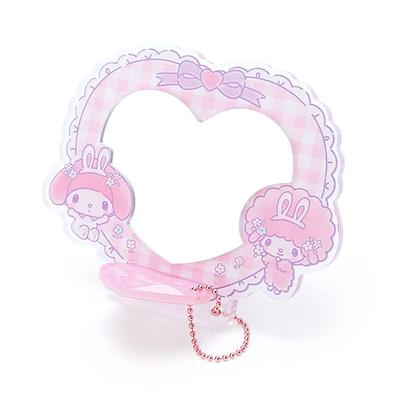 Sanrio Miroir sur pied en acrylique My Melody 817031 (Hanbunko Nakayoku)