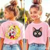 Sailor Moon Tshirt Printed Kids TShirt Boy Girl Unisex Summer Y2K Harajuku Loose Casual Short Sleeve Top for Chirldren Tees