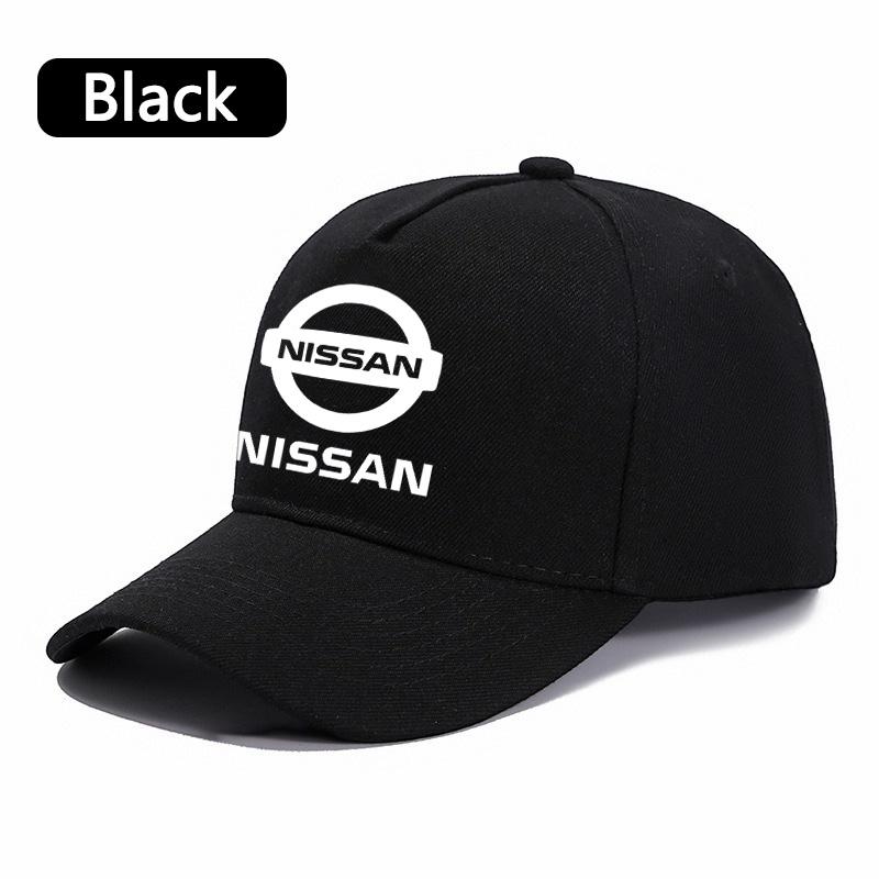 Nissan CGCBZC1 Verstelbare Auto Emblemen Baseballpet Outdoor Eendenpet Voor  Nismo GTR Qashqai J11 J10 Almera Navara Juke X-Trail Accessoires zwart