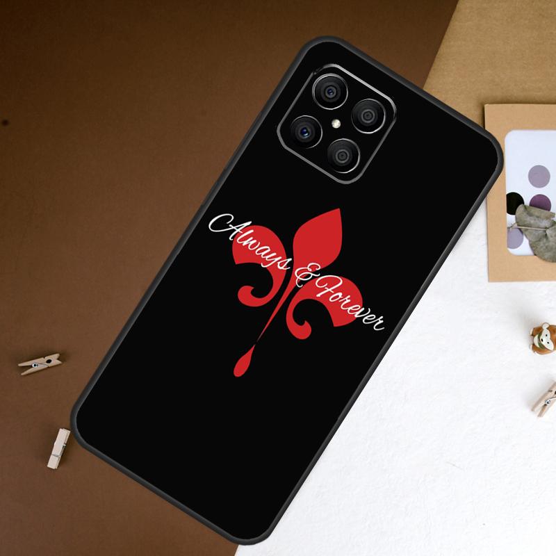 The Vampire Diaries Always And Forever Phone Case For Honor 90 Lite 50 70 Magic 5 6 Pro 8X X6 X7 X8 X9 X8a X7a X6a X9b X9a Cover