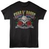 Guns N Roses Appetite For Destruction Skull & Pistols Men's T Shirt Rock Merch