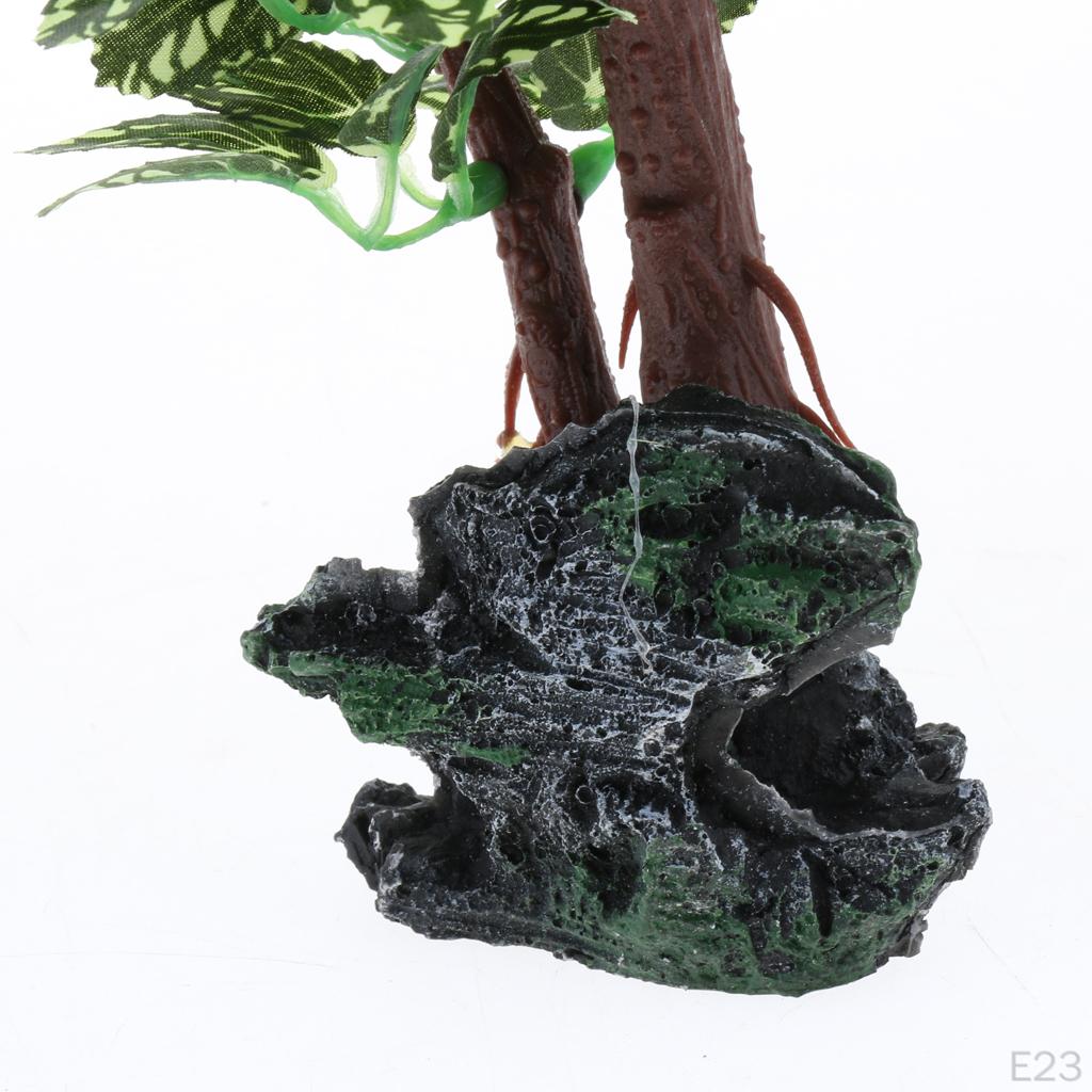 Water Mini Plastic Trees Aquarium s Ornament
