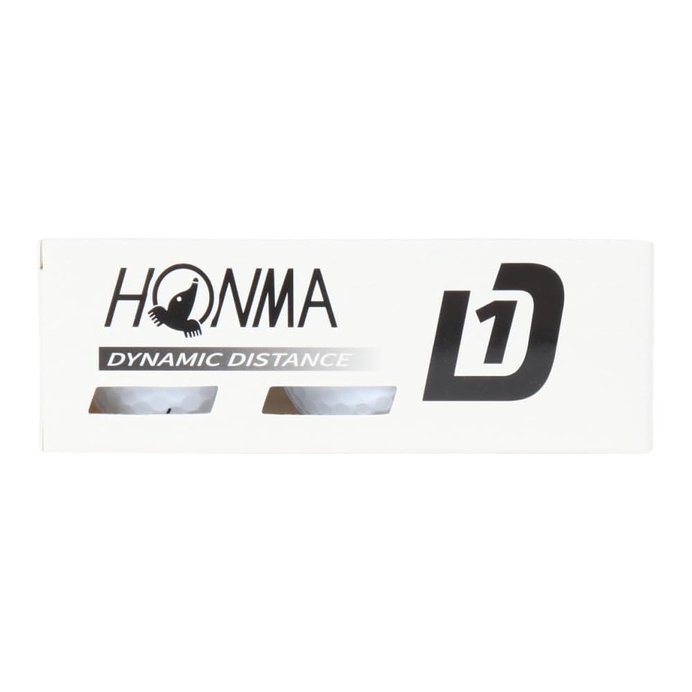 Honma D1 BT2401 Golf Balls White 12 Pack, Durable, High Performance