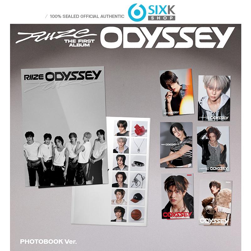 

[+LUCKY DRAW] RIIZE 1-й альбом [ODYSSEY] ФОТОКНИГА Версия RANDOM / POB DMM- SHOTARO