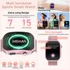 New Curved Screen Women's Smart Watch 2.2" HD Touch Screen Body Temperature Bluetooth Voice Call Men's Fitness Smartwatch