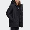 Adidas Neo Down Parka With Multiple Pockets And Hood Men Outerwear Black HF0505