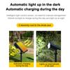 Solar Lawn Spotlight Outdoor Patio Landscape Lawn Street Light Garden Villa Lighting Wall Lights