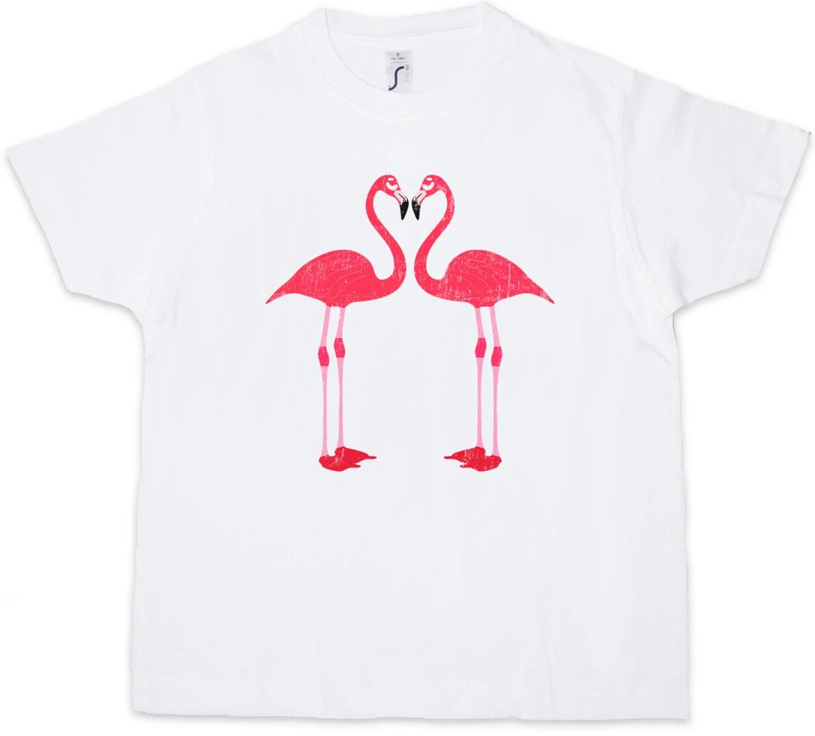 FLAMINGO I Kids Boys kids boys T-Shirt Love Princess Flamingos Wildlife Fairies Pink 120