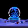Leaping Fish Crystal Ball 3D Night Light - Creative Birthday & Qixi Festival Gift
