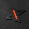 Zeekr Touareg Car Logo Matte Black Metal Exterior Badge