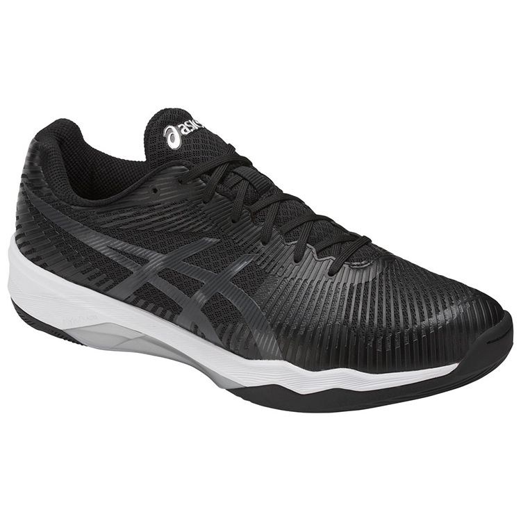 Asics Volley Elite FF Comfortable Trendy Fashion Low-Top Training Shoes Men Sneaker Black B701N-9095