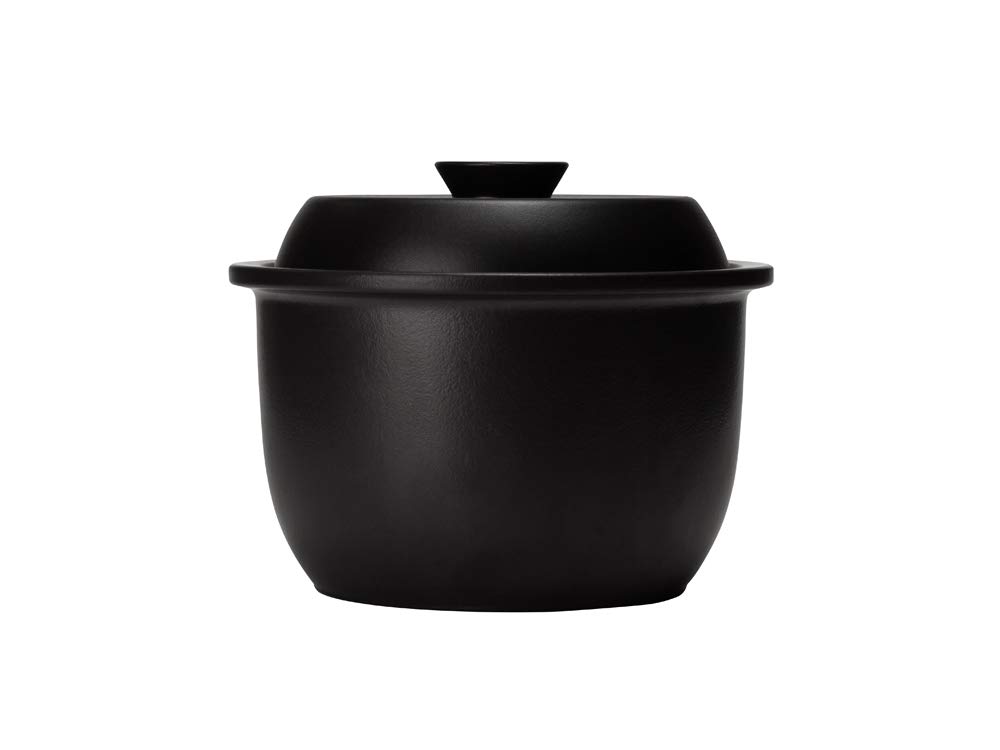 Snow Peak Earthenware Pot Zen Black CS-580