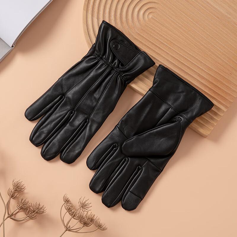 ELSYALN Lambskin Touchscreen Gloves