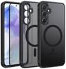 Case for Samsung A55 5G for MagSafe MATT CASE INDUCTION REINFORCED + 9H Glass