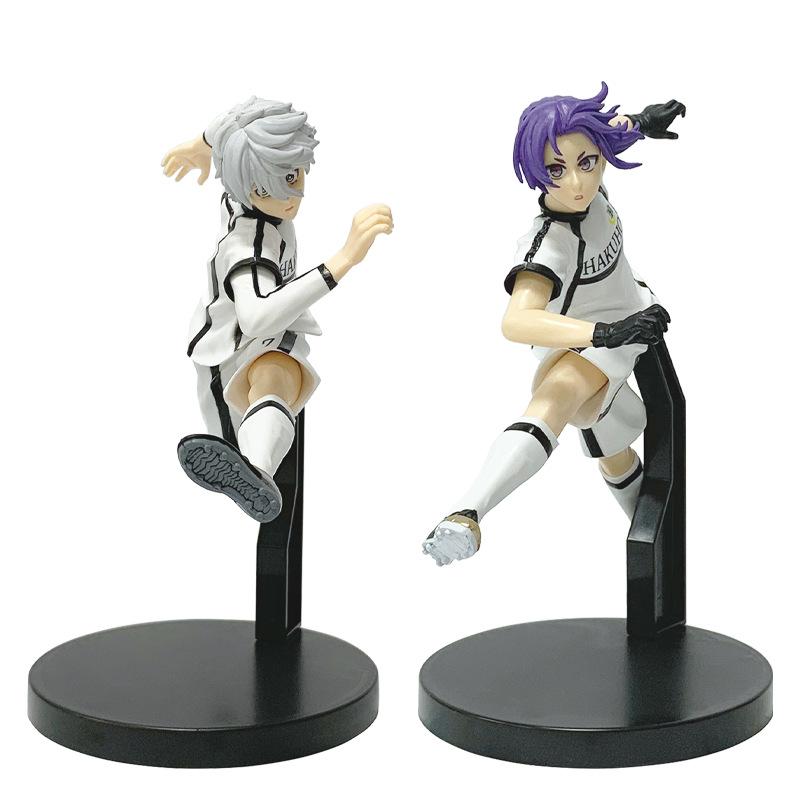 Anime Blue Lock Nagi Seishiro Rin Itoshi Model Desktop Ornament Anime Collection Gift
