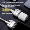 140W Auto Disconnect Charger Adapter Automatic Power-off Charger  Mobile Phone Charging