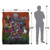 Justice League Rogues Gallery Silky Soft Touch Blanket