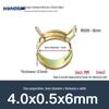 Hongxu Japanese Elastic Hose Clamps - Manganese Steel Spring Clips for Car, Sprinkler, and Pipe Fixing