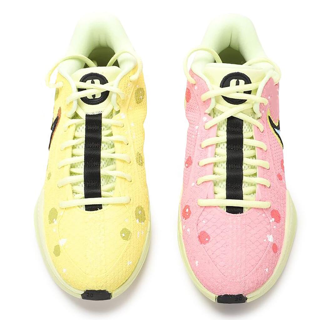 Nike Sabrina 1 EP Slip Resistant Abrasion Resistant Low top Basketball Shoes Unisex Yellow Pink FQ3389-303(Team130-VAM)