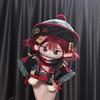 20cm Doll Clothes Halloween Costumes Zombie of The Qing Dynasty Dress Up Doll Accessories Sitting Party Changing Dress Game Toys