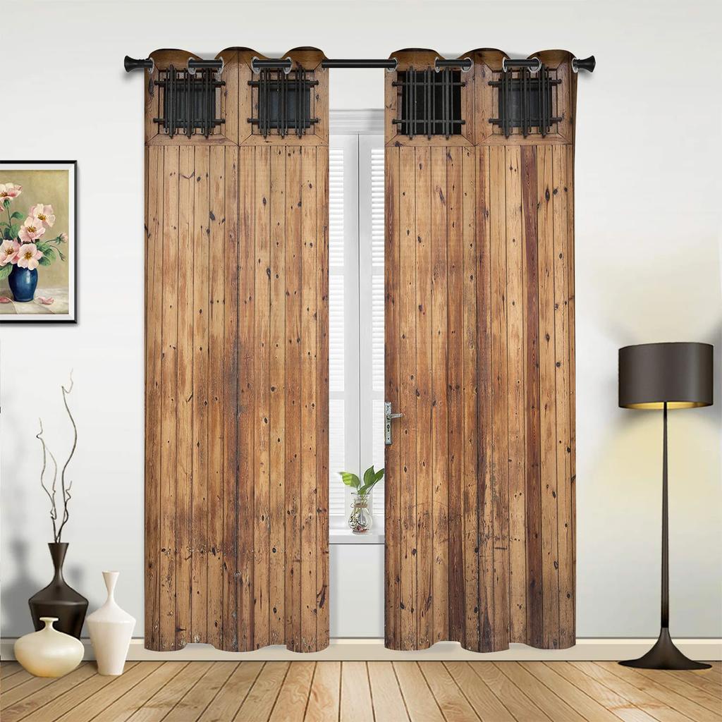 Medinė durų rankena Užuolaidos miegamajam, svetainei, užuolaidos, virtuvė, vaikų kambarys, langų užuolaida, modernus namų dekoras