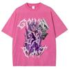 Son Goku Dragon Ball Men Summer Washed T-shirt Harajuku Vintage Streetwear Oversized Women Casual Short-sleeved Tee Top