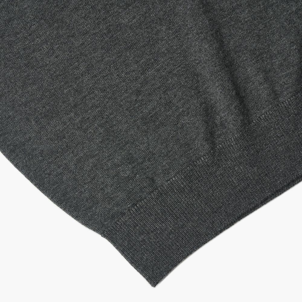 VERNO 24Fw Turtle-Neck Knit Charcoal