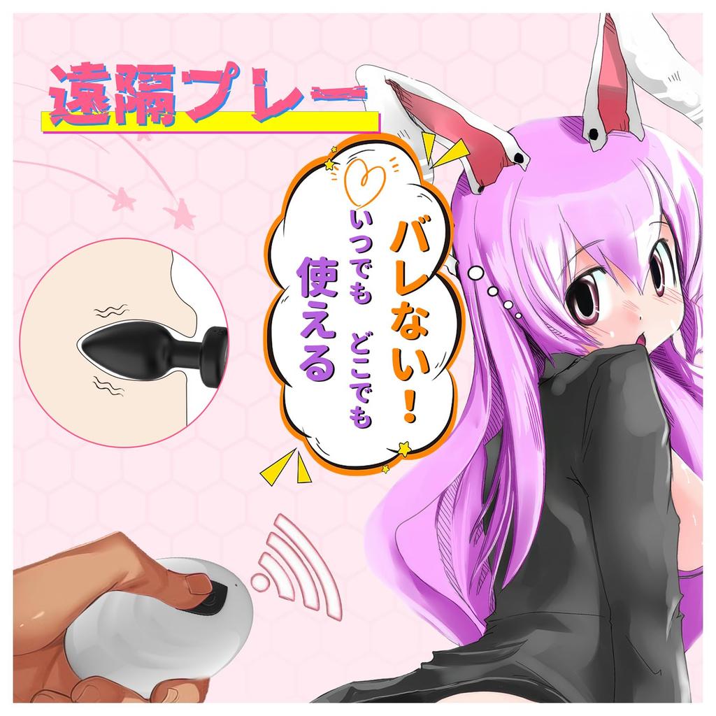 Sweetwinds Anal Anal Set of 3 Vibration Modes Remote Anal Anal For Beginners to USB Premium Adult Toy Plug, Vibrator, [10 + Control] Expansion,