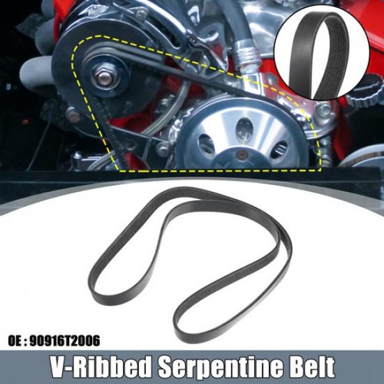 

Car V-Ribbed Serpentine Drive Belt No90916T2006 for Toyota Hilux Pickup 2004-15