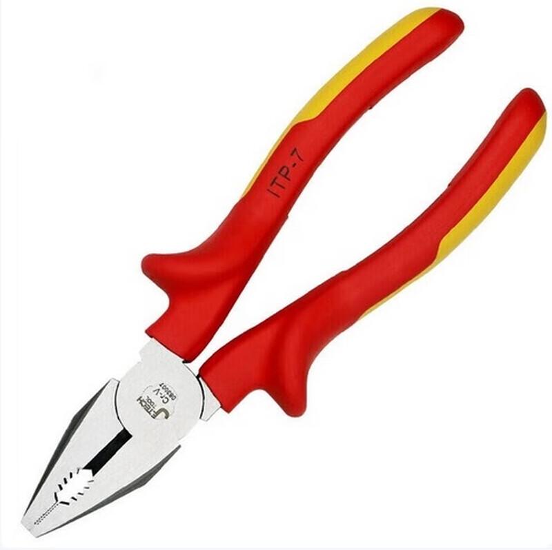 SMVP VDE 1000V Insulated Combination Pliers CN plug (adapter included)