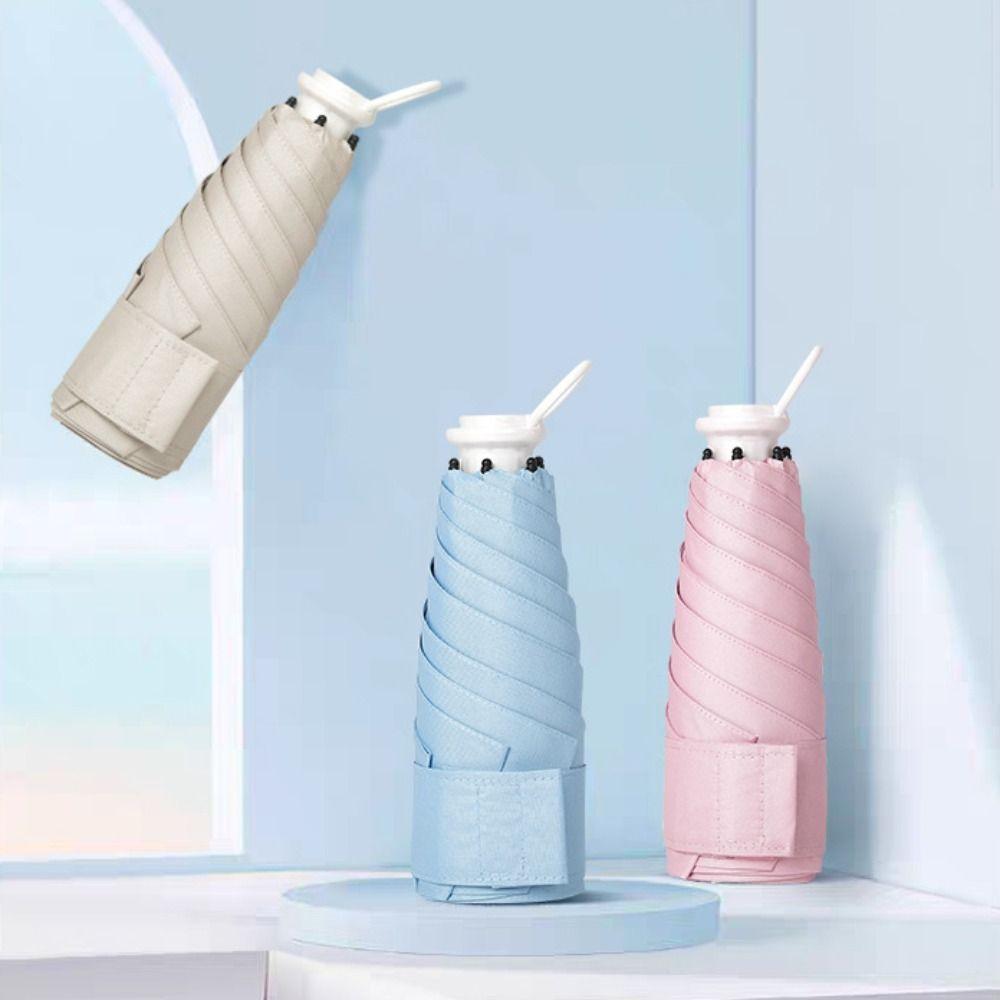 Ultralight Pocket Parasol Folding Sun Umbrella Fashion Pocket Rain Umbrella Summer