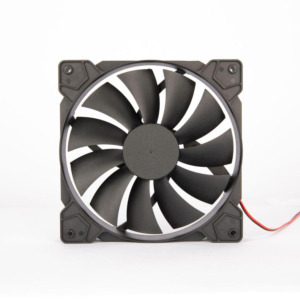 Black 12CM USB Desktop PC Case Fan, 5V