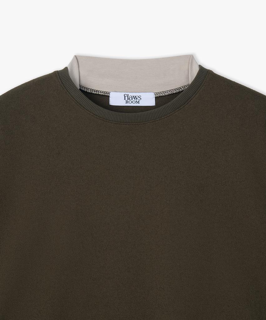 Peullojeulum Layered Long Sleeve Khaki