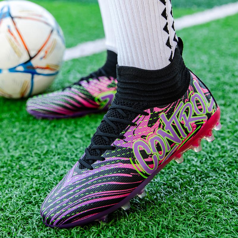 Neue Jugend Langnagel Fußballschuhe FG/AG Kunstrasen Fußballschuhe Herren und Damen Feld Wettkampf Trainingsschuhe