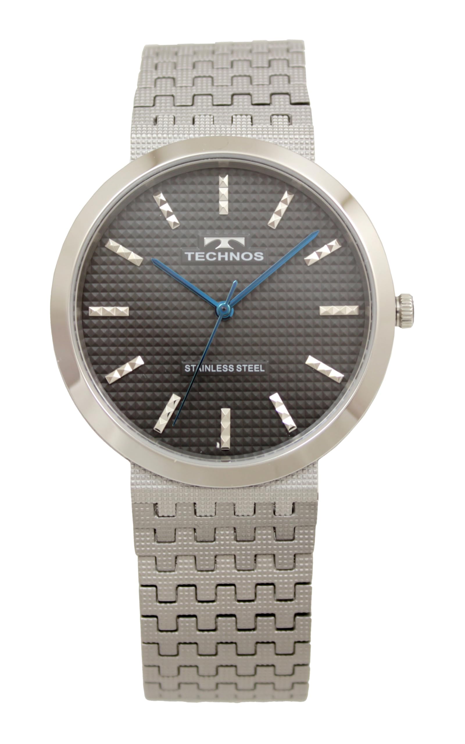 

[Technos] 3 Hand Watch T9C17SE Men s Silver