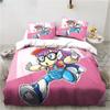 New Cute Cartoon DR Slump Arale Anime Bedding Set King Twin Double Microfiber Polyester Duvet Cover