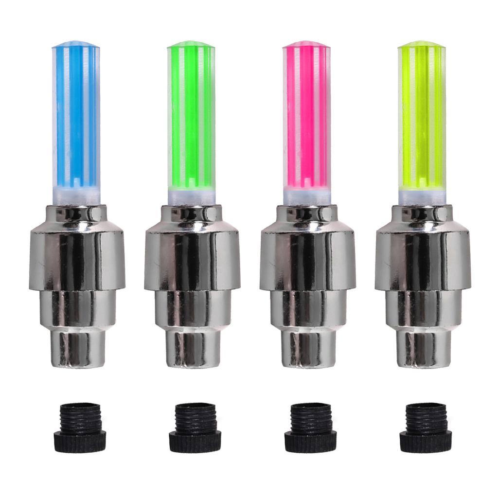 2pcs Motion Sensor Bike Wheel Lights Waterproof and Durable Wheel Lights Automatic Light Up Wheel Lights for Bike Car