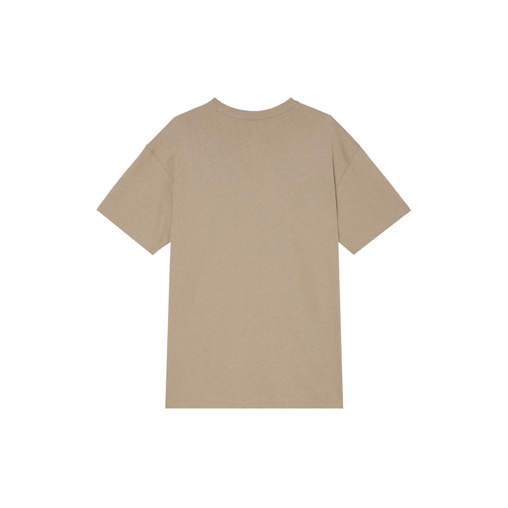 Nike Solid Color Letter Logo Print Crew Neck Short Sleeve T-Shirt Men Tops Khaki DO7393-247