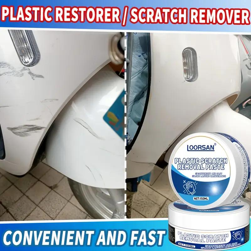 Plastic Scratch Remover Paste - Instantly Repair Car Interior and Furniture Scratches,Luggage Scratch Repair|Restore Shine Renew
