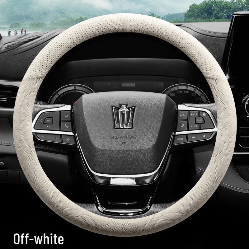 Toyota Crown Lu Fang Highlander All-Season Ultra-Thin Suede Steering Wheel Cover