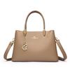 3-Layer Pocket Design New Luxury Designer Women's Handbag Fashion Trendy Ladies Shoulder Bag Simple Vintage Girls Shopping Tote