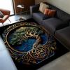 Life Tree Rug Anti-wrinkle, Non-slip Decorative Soft Rug To Decorate Your Living Room Bedroom Kitchen Bathroom Hiking Floor Mat