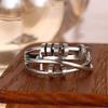 Ring Opening Adjustable Retro Rings Decor Beads Plating Unisex Adults Jewelry for Party Gift Jewelries Hand Decorations