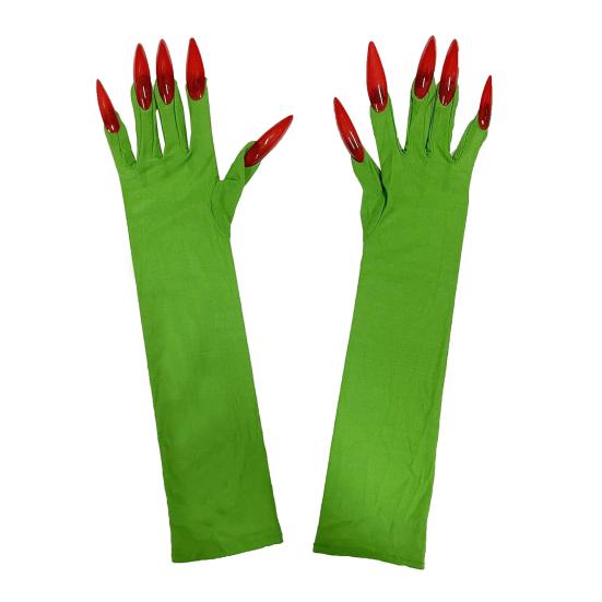 Long Finger Claw Gloves Women Paw Gloves with Long Fingernail