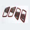 For 2018- CHR C-HR Toyota Carbon Fiber Interior Door Handle Bowl Cover Trim