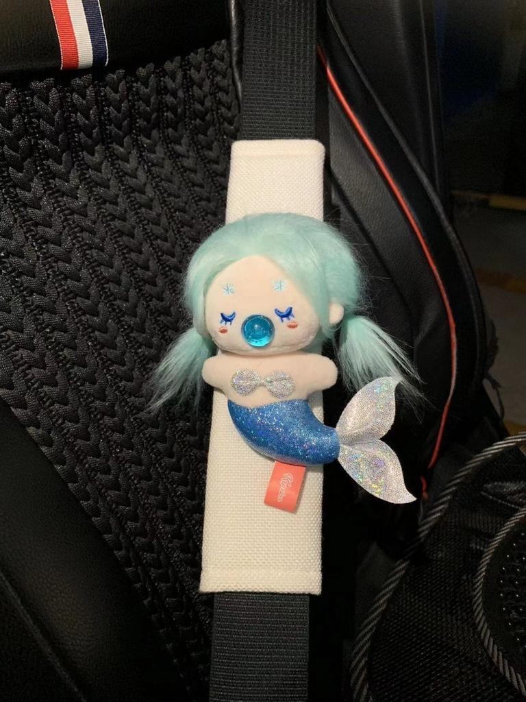 Pluszowa lalka z serii Syrenka z wypełnieniem z bawełny PP, idealna na prezent i do pokoju zabaw dla dzieci