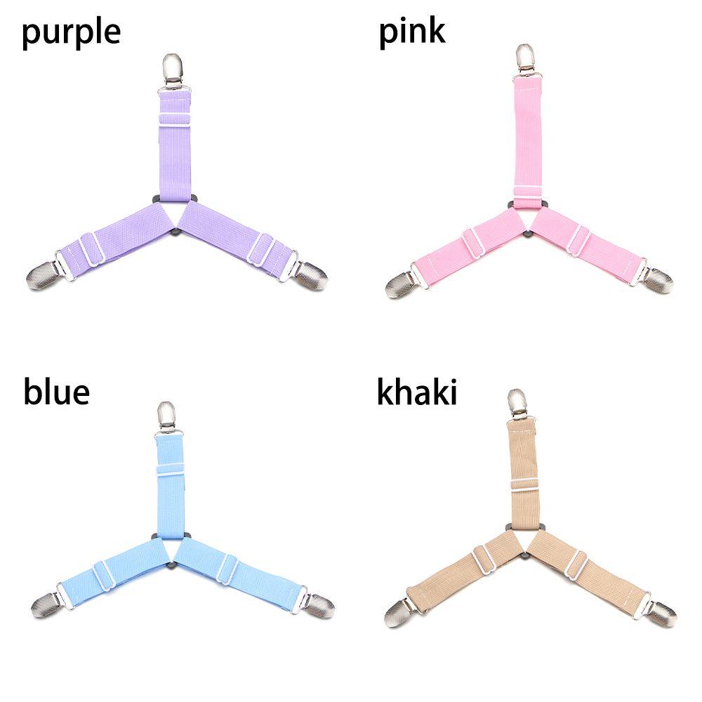 Living Grippers Suspenders Non-slip Straps Elastic Belt Fastener Bed Sheets Buckle Mattress Clip