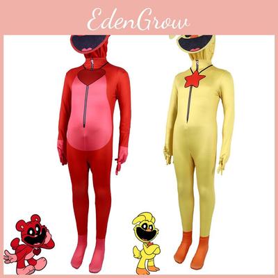 Poppy Playtime Performance Suit Tight Fit Jumpsuit Character Set Playing Role
